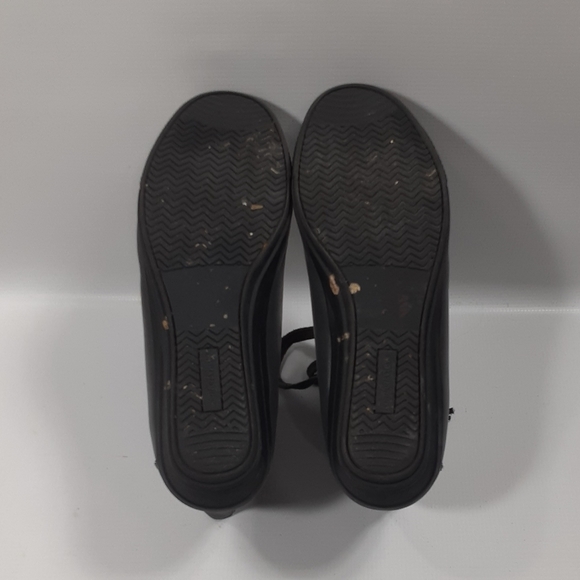 Comfortview Glendaly Size 7W Gray Side Zip Lace Up Faux Leather Ankle Boots - Picture 8 of 8